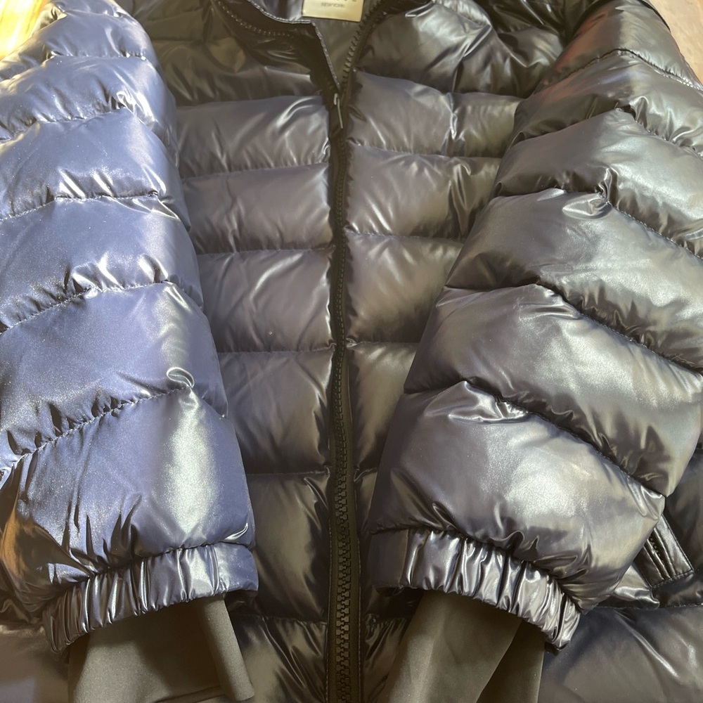 SAM TRAIL THICK DOWN LUXURY JACKET DARK MARINE PTP 26 MENS XXL RETAIL$550 EUC - Picture 5 of 12